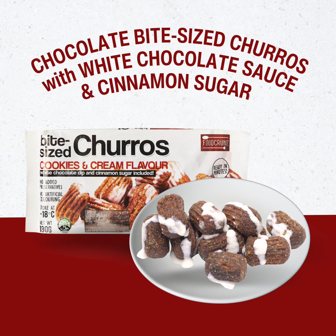 Churros Cookies & Cream Flavour (Bite-Sized) 180g