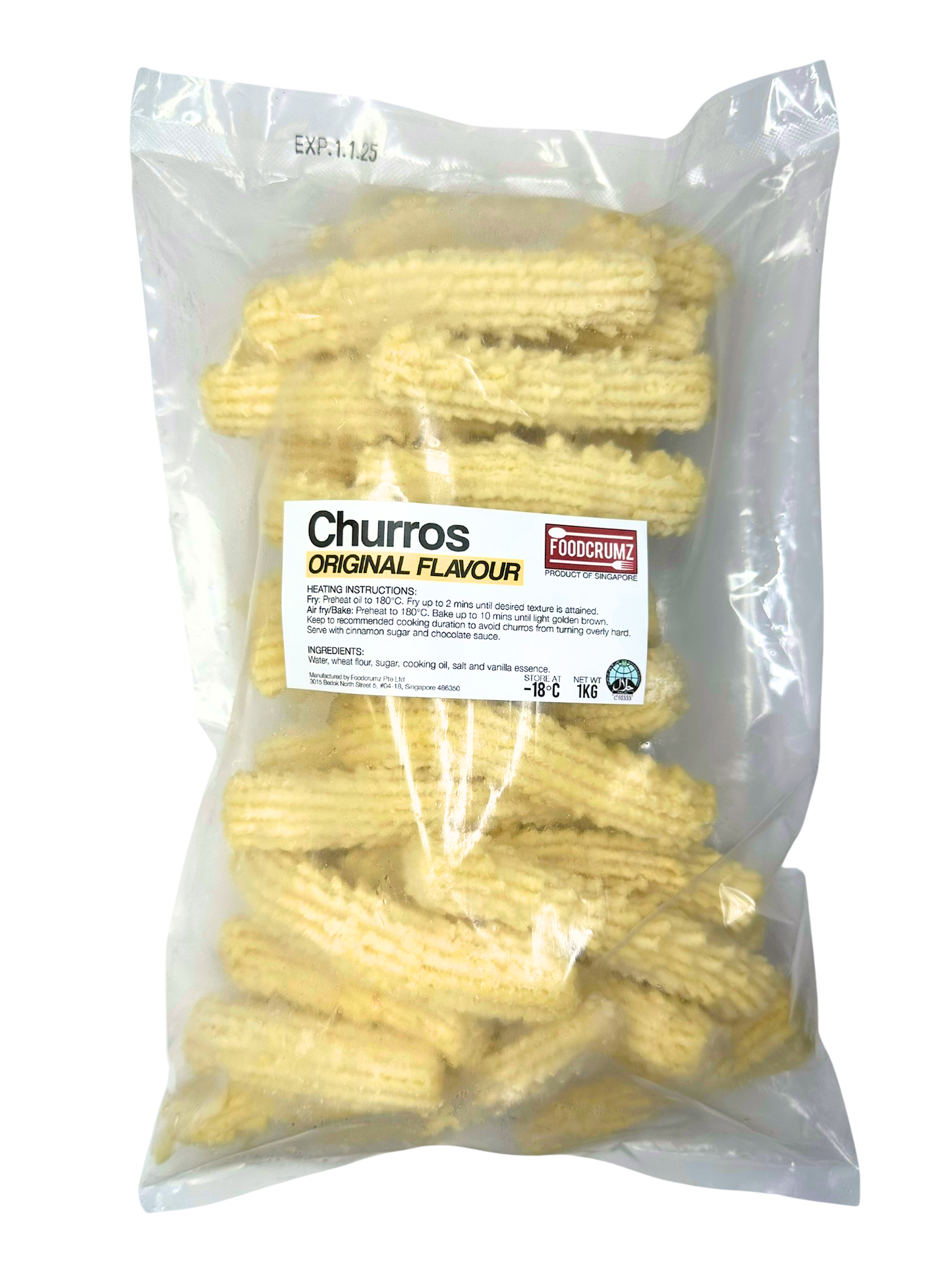 Churros Original Flavour (Regular) 1kg
