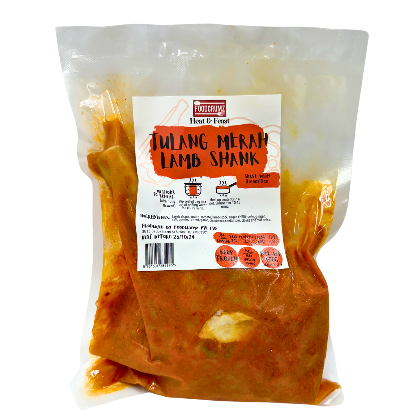 Tulang Merah Lamb Shank 700g