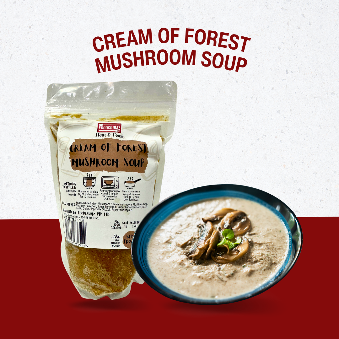 Cream of Forest Mushroom Soup