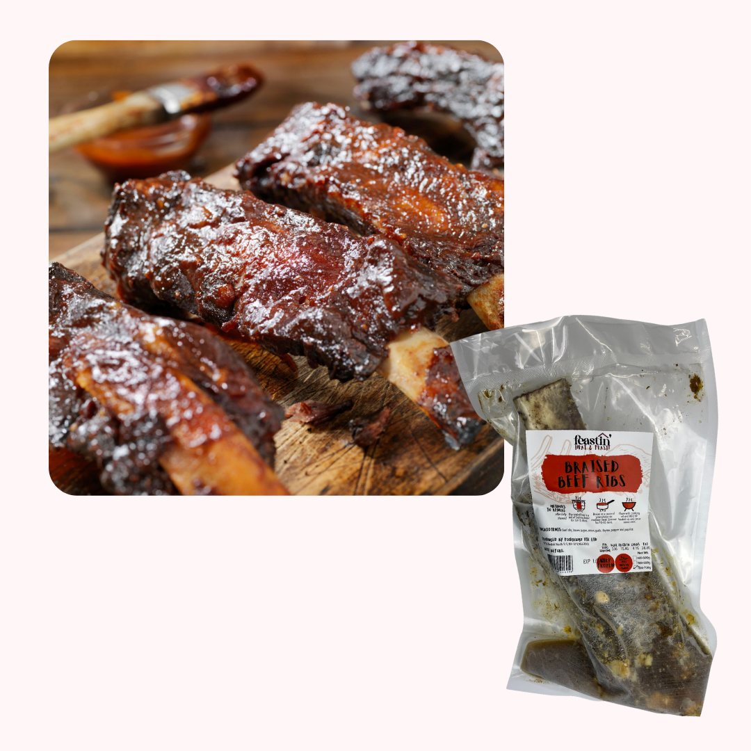 Braised Beef Rib Free Black Pepper Sauce 500g