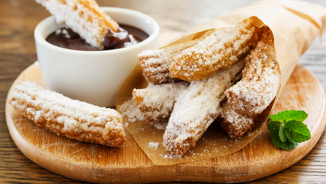 how to make churros perfectly with a golden crispy 