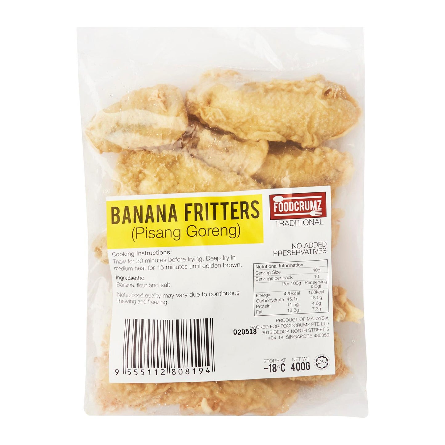 Banana Fritters / Pisang Goreng