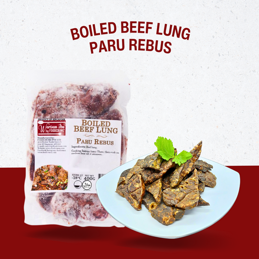 Boiled Beef Lung / Paru Rebus