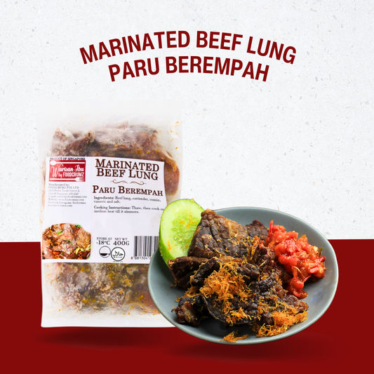 Marinated Beef Lung - Paru Berempah