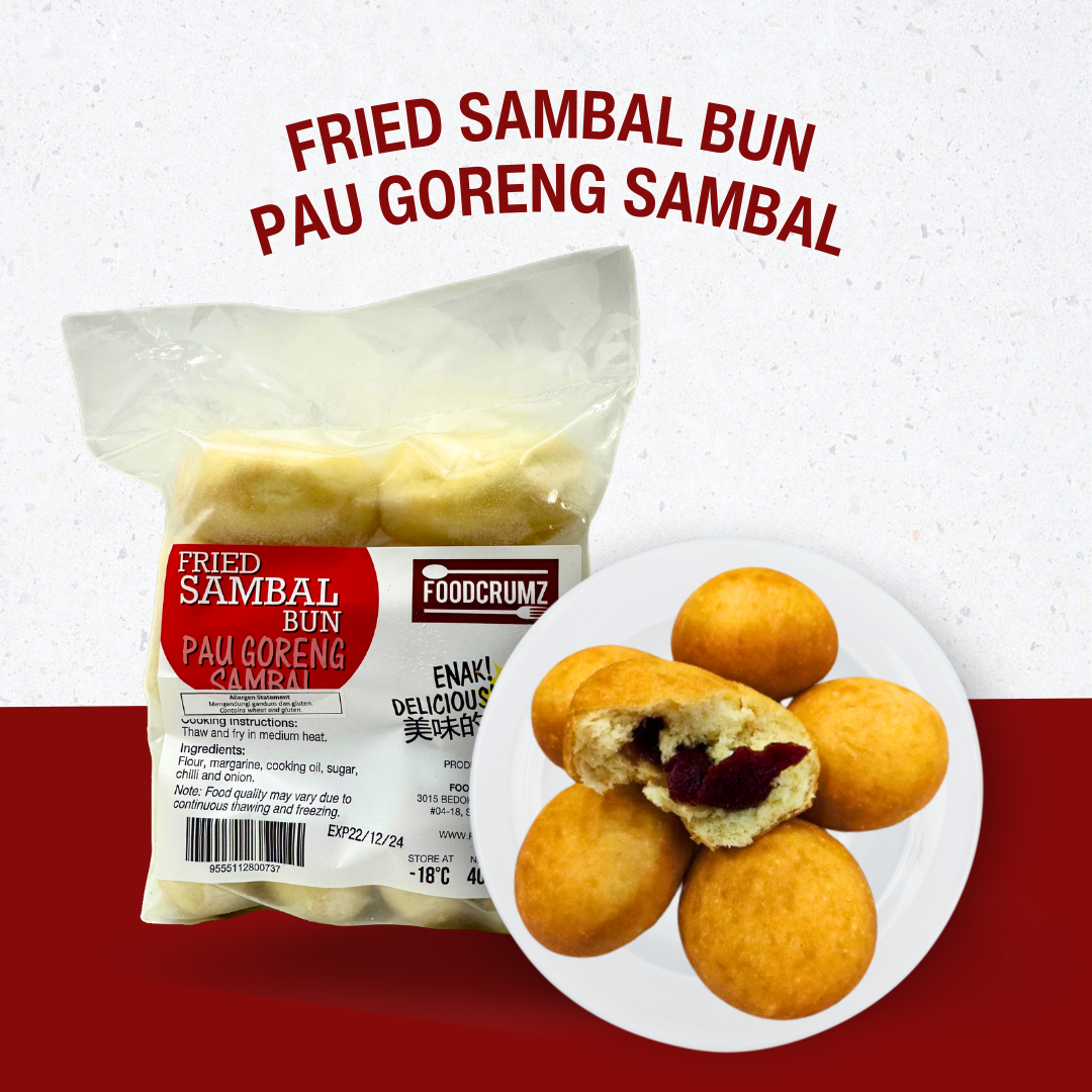 Fried Sambal Bun / Pau Goreng Sambal
